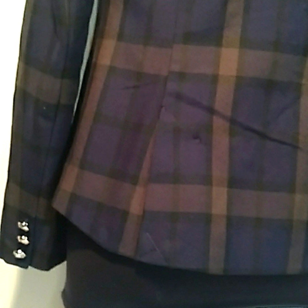 Sharply Tailored Belle Vere Blazer. Single Button Close,Triple Button Cuff NWOT - Picture 4 of 13